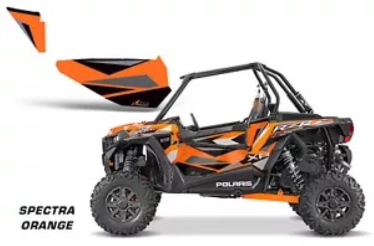 AMR Racing UTV ドアグラフィックインサート ポラリス RZR 1000 Dragonfire HiBoy SP OG 用 AMR Racing UTV Door Graphics Inserts for Polaris RZR 1000 Dragonfire HiBoy SP OG 【並行輸入品】