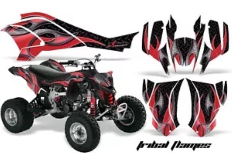 ATV グラフィックスキット クワッド デカール ラップ Can-Am DS450 XMX XXC 2008-2016 TRIBAL R K用 ATV Graphics Kit Quad Decal Wrap For Can-Am DS450 XMX XXC 2008-2016 TRIBAL R K 【並行輸入品】