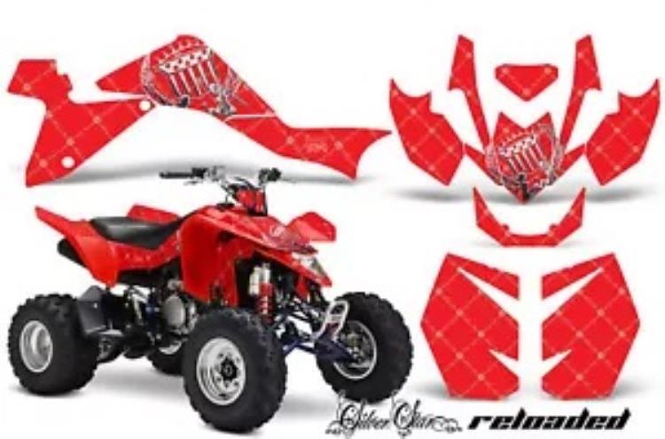 ATV グラフィックスキット クワッド デカール ステッカー ラップ スズキ LTZ400 2009-2016 リロード CH R ATV Graphics Kit Quad Decal Sticker Wrap For Suzuki LTZ400 2009-2016 RELOAD CH R 【並行輸入品】