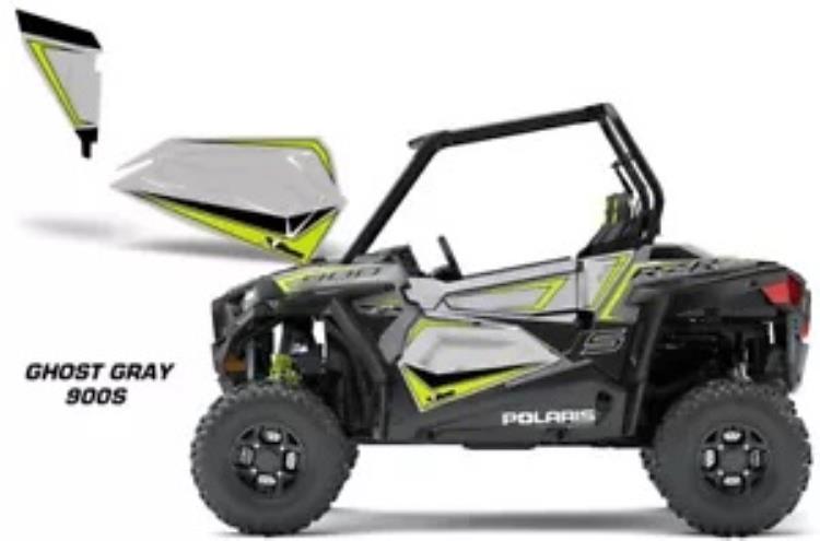 AMR Racing Polaris RZR 900S OEM 下半分ドアインサートグラフィックキット 2018 GHOST AMR Racing Polaris RZR 900S OEM Lower Half Door Insert Graphic Kit 2018 GHOST 【並行輸入品】