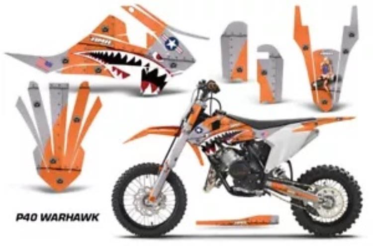 ダートバイクデカールグラフィックステッカー KTM SX65 SX 65 16-23 ウォーホーク O Dirt Bike Decals Graphics Stickers For KTM SX65 SX 65 16-23 WARHAWK O 【並行輸入品】 43,560円