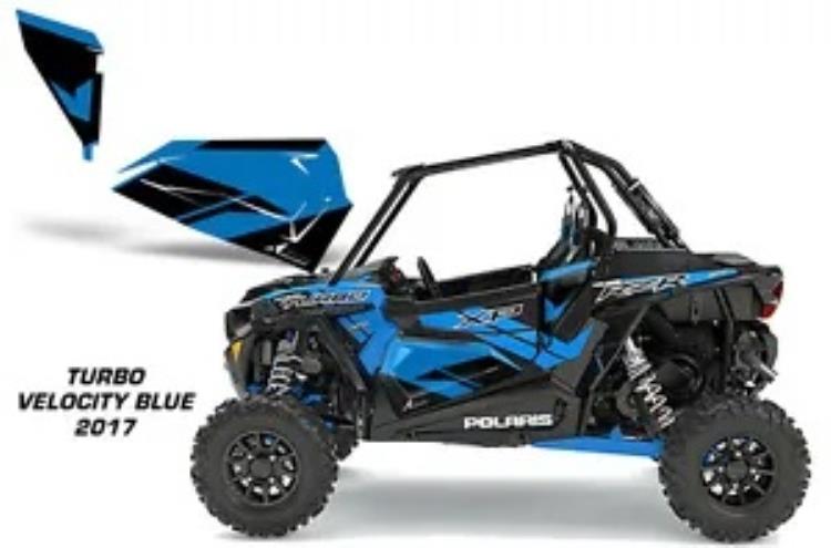 AMR Polaris RZR 1000 UTV 2 ドア グラフィックス キット (OEM インサート用) TURBO VELOCITY AMR Polaris RZR 1000 UTV 2 Door Graphics Kit for OEM Inserts TURBO VELOCITY 【並行輸入品】 43,560円
