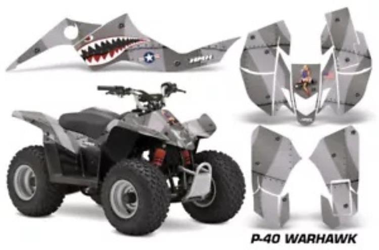 ATV グラフィックス クワッド デカール ステッカー スズキ LTZ50 2006-2021 ウォーホーク S ATV Graphics Quad Decal Sticker For Suzuki LTZ50 2006-2021 WARHAWK S 【並行輸入品】