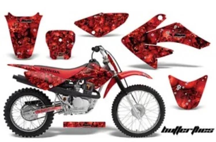 ダートバイクグラフィックキット MX デカールラップホンダ CRF80 CRF100 2004-2010 BFLY K R Dirt Bike Graphics Kit MX Decal Wrap For Honda CRF80 CRF100 2004-2010 BFLY K R 【並行輸入品】 43,560円