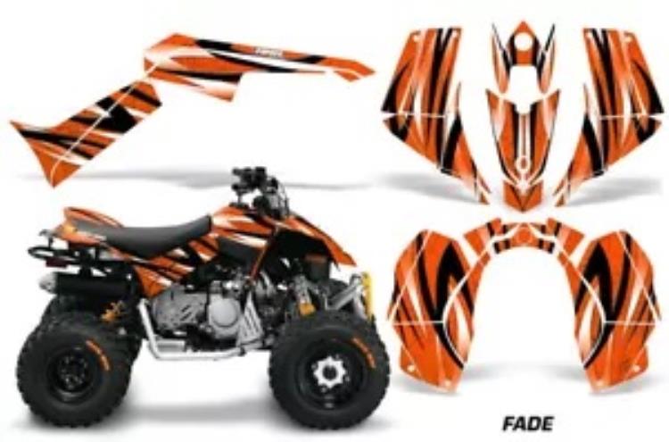 ATV グラフィックスキット クワッド デカール ステッカー Can-Am DS90 2007-2022 フェード O ATV Graphics Kit Quad Decal Sticker For Can-Am DS90 2007-2022 FADE O 【並行輸入品】