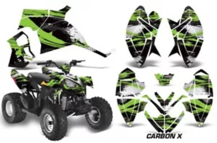 ATV デカール グラフィック ステッカー キット ポラリス アウトロー 90 110 2002-2020 CARBONX G ATV Decal Graphic Sticker Kit For Polaris Outlaw 90 110 2002-2020 CARBONX G 【並行輸入品】