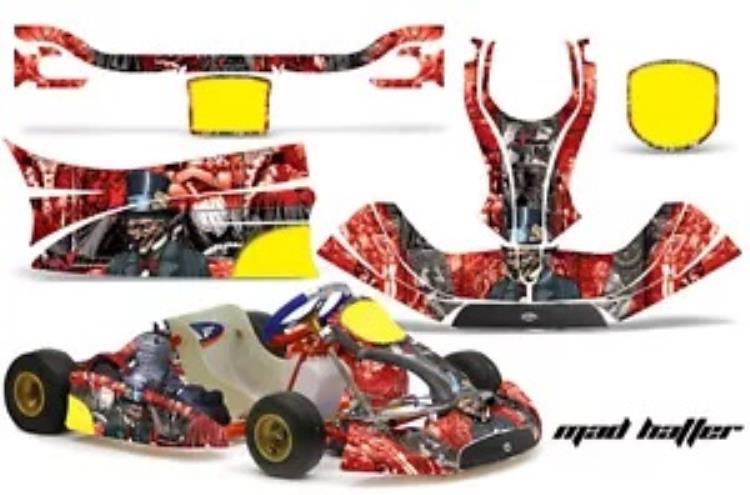 ゴーカート グラフィック キット デカール ステッカー ラップ KG Freeline Birel 大人用 HATTER SR Go Kart Graphics Kit Decal Sticker Wrap For KG Freeline Birel Adult HATTER S R 【並行輸入品】