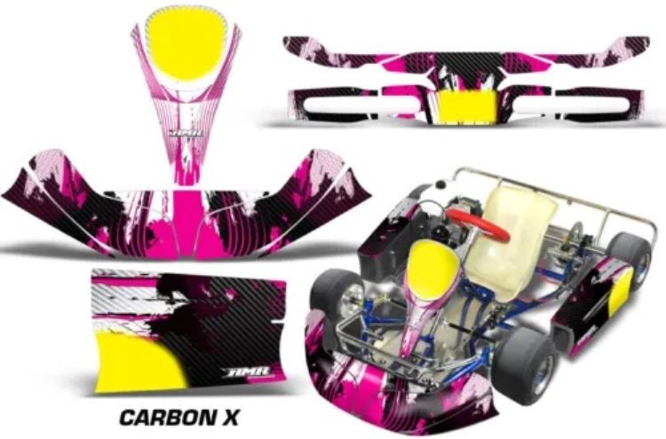 ゴーカートレーシンググラフィックキットデカールステッカー KG キッドベビークリプトン CarbonX PK Go Kart Racing Graphics Kit Decal Sticker For KG Kid Baby Krypton CarbonX PK 【並行輸入品】