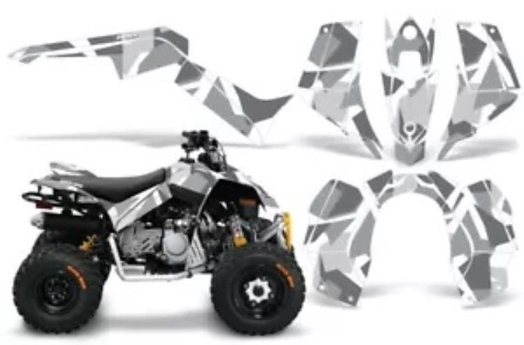 ATV グラフィックスキット クワッド デカール ステッカー Can-Am DS90 2007-2022 SFORCES W用 ATV Graphics Kit Quad Decal Sticker For Can-Am DS90 2007-2022 SFORCES W 【並行輸入品】