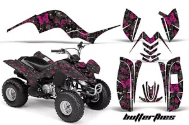 ATV グラフィックスデカールステッカーヤマハラプター 80 02-08 BTTRFLY PK K ATV Graphics Decals Stickers For Yamaha Raptor 80 02-08 BTTRFLY PK K 【並行輸入品】