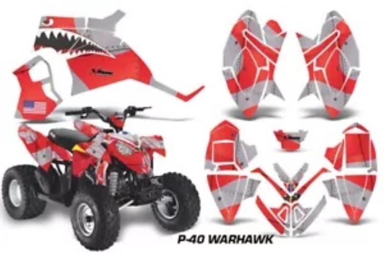 ATV デカールグラフィックステッカーキットポラリスアウトロー 90 110 2002-2020 WARHWK RS ATV Decal Graphic Sticker Kit For Polaris Outlaw 90 110 2002-2020 WARHWK R S 【並行輸入品】 48,180円