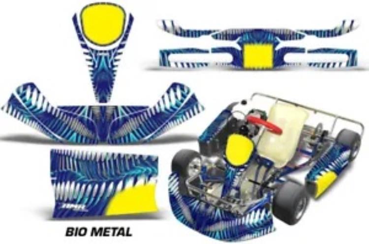 ゴーカートレーシンググラフィックキットデカールステッカー KG キッドベビークリプトンバイオメタル U Go Kart Racing Graphics Kit Decal Sticker For KG Kid Baby Krypton BIOMETAL U 【並行輸入品】