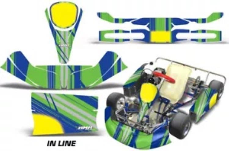 ゴーカートレーシンググラフィックキットデカールステッカー KG キッドベビークリプトンインライン UG 用 Go Kart Racing Graphics Kit Decal Sticker For KG Kid Baby Krypton Inline U G 【並行輸入品】