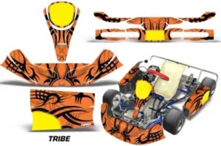 ゴーカートレーシンググラフィックキットデカールステッカー KG キッドベビークリプトン族 K O Go Kart Racing Graphics Kit Decal Sticker For KG Kid Baby Krypton Tribe K O 【並行輸入品】