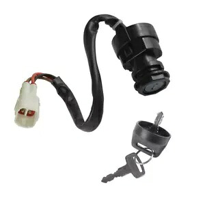 イグニッションキースイッチヤマハラプター 80 YFM80 2002 03 04 05 06 07 08 ATV Ignition Key Switch for YAMAHA RAPTOR 80 YFM80 2002 03 04 05 06 07 08 ATV 【並行輸入品】