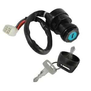 ヤマハ YFM450 2003-2006、YFZ450 2004-2009 用イ??グニッションキースイッチ Ignition Key Switch for Yamaha YFM450 2003-2006, YFZ450 2004-2009 【並行輸入品】