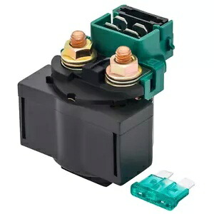 スターターソレノイドリレー スズキ LT-F500 クアッドマスター 2000-01、LT-A500F 2002-04 用 Starter Solenoid Relay for Suzuki LT-F500 Quadmaster 2000-01, LT-A500F 2002-04 【並行輸入品】