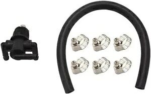 3 ウェイペットコック燃料遮断バルブポラリス 335 330 400 500 600 700 7052161 3 Way Petcock Fuel Shut-Off Valve for Polaris 335 330 400 500 600 700 7052161 【並行輸入品】