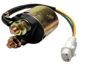 スターターリレーソレノイド ホンダ TRX350 TRX 350 Fourtrax Rancher 2000-2006用 Starter Relay Solenoid for Honda TRX350 TRX 350 Fourtrax Rancher 2000-2006 【並行輸入品】
