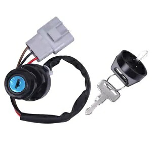ヤマハ YFM700 2007-2008 2009-2017、YFM660 2002-2008 用イグニッションキースイッチ Ignition Key Switch for Yamaha YFM700 2007-2008 2009-2017, YFM660 2002-2008 【並行輸入品】