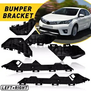 6 個リア左 + 右側バンパーブラケットリテーナ 2009-2013 トヨタカローラに適合 6PCS Rear Left+Right Side Bumper Bracket Retainer Fits 2009-2013 Toyota Corolla 【並行輸入品】