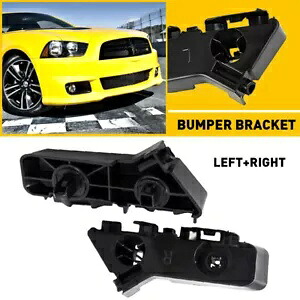 2/4x バンパーブラケットセットダッジチャージャー用サイドスチールフロント左 & 右 57010286 2/4x Bumper Bracket Set For Dodge Charger Side Steel Front Left & Right 57010286 【並行輸入品】
