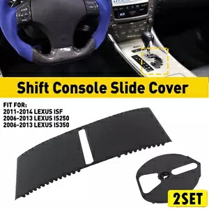 2 セットコンソールシフターシフトスライドカバーレクサス IS250 IS350 06-13 #35975-53020 2Set Console Shifter Shift Slide Cover for Lexus IS250 IS350 06-13 #35975-53020 【並行輸入品】