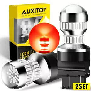 AUXITO 4x ターンシグナルライト アンバー 3457A 3157 LED 電球 トヨタ カローラ タンドラ用 AUXITO 4x Turn Signal Light Amber 3457A 3157 LED Bulbs for Toyota Corolla Tundra 【並行輸入品】
