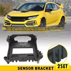 2 セットレーダークルーズセンサーコントロールボディブラケット 2018 2019 2020 2021 ホンダ CIVI 用 2SET Radar Cruise Sensor Control Body Bracket for 2018 2019 2020 2021 Honda CIVI 【並行輸入品】