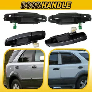 1x リア右アウトサイドドアハンドル起亜ソレント 2003-2009 3.5L V6 836603E010XX 1x Rear Right Outside Door Handle For Kia Sorento 2003-2009 3.5L V6 836603E010XX 【並行輸入品】