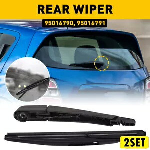 2 セット 12-20 シボレー ソニック 95016790 リアワイパーアーム & ブレード耐久性 2Set For 12-20 Chevrolet Sonic 95016790 Rear Windshield Wiper Arm&Blade Durable 【並行輸入品】