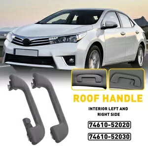 2X ルーフインナー天井プルハンドル トヨタ 2007-2012 アルイス プリウス 08-17 ヤリス用 2X Roof Inner Ceiling Pull Handle For Toyota 2007-2012 Aruis Prius 08-17 Yaris 【並行輸入品】