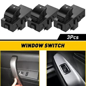 3x ウィンドウスイッチ シボレー シルバラード GMC シエラ ビュイック 07-2013 助手席側 3x Window Switch For Chevrolet Silverado GMC Sierra Buick 07-2013 PASSENGER SIDE 【並行輸入品】