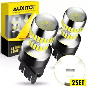 4 x 3157 3156 スーパーホワイト 54SMD 6000K LED リバーステールブレーキ信号電球 4 x 3157 3156 Super White 54SMD 6000K LED Reverse Tail Brake Signal Light Bulbs 【並行輸入品】