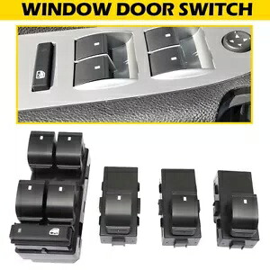 4 個シボレーシルバラード GMC シエラ 1500 2500 HD 3500 HD 2007-2013 ウィンドウスイッチ 4PCS For Chevy Silverado GMC Sierra 1500 2500 HD 3500 HD 2007-2013 Window Switch 【並行輸入品】