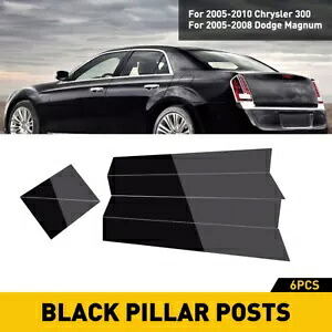 1/2 セットドアピラーポストトリム 2005-2010 クライスラー 300 300C/マグナム車トリム C 1/2set Door Pillar Post Trims For 2005-2010 Chrysler 300 300C/ Magnum Car Trim C 【並行輸入品】