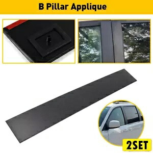 2 セット運転席側フロントドア B ピラーアップリケタウンカントリーグランドカラバ 5020 2SET Driver Side Front Door B Pillar Applique For Town Country Grand Carava 5020 【並行輸入品】