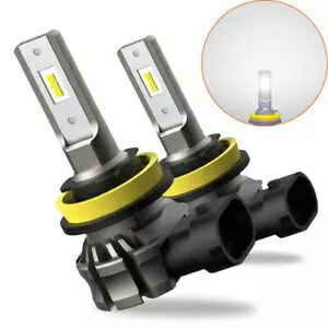 2 個 LED H11 H8 ドライビングフォグ 6500K ライト 2400LM DRL フォグライトランプブライトホワイト 2 PCS LED H11 H8 DRIVING FOG 6500K LIGHTS 2400LM DRL FOGLIGHTS LAMP Bright White 【並行輸入品】