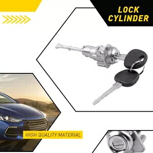 イグニッションドアロックシリンダー 運転席側 キー2本付き 2017-2020 ヒュンダイ エラントラ用 Ignition Door Lock Cylinder Driver Side W/2 Keys for 2017-2020 Hyundai Elantra 【並行輸入品】