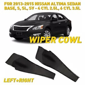 2 個左右カウルエクステンショントリムカバー 2013-2015 日産アルティマ 668953TA0A 2Pcs Left Right Cowl Extension Trim Cover For 2013-2015 Nissan Altima 668953TA0A 【並行輸入品】