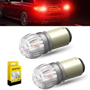 AUXITO 1157 LED スーパーレッド高輝度ブレーキテールストップライトパーキング電球 7528 BAY15D AUXITO 1157 LED Super Red Bright Brake Tail Stop Light Parking Bulbs 7528 BAY15D 【並行輸入品】