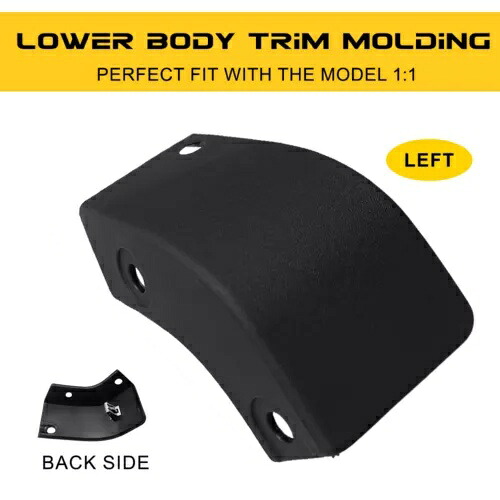 2021-2023 フォード F-150 LH 運転席側下中央ストーンガードディフレクター USA For 2021-2023 Ford F-150 LH driver side lower middle Stone Guard Deflector USA 【並行輸入品】