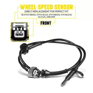 フロント左または ABS 右ホイールスピードセンサー日産ローグ 2014-2020 2.0L 2.5L に適合 Front Left or ABS Right Wheel Speed Sensor Fit Nissan Rogue 2014-2020 2.0L 2.5L 【並行輸入品】