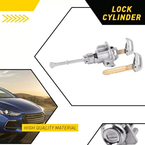 ドアロック FL シリンダードライバー キー 2 個付き 2017-2020 ヒュンダイ エラントラ 81970-F0000 Door Lock FL Cylinder Driver w/2 Keys For 2017-2020 Hyundai Elantra 81970-F0000 【並行輸入品】