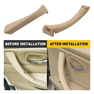BMW フロント 328i E90 リア右ドアインナーハンドル乗客プルトリムカバー米国 For BMW Front 328i E90 Rear Right Door Inner Handle Passenger Pull Trim Cover US 【並行輸入品】