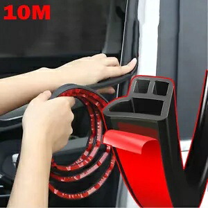 10 メートル LShape 車のドアゴムシールストリップトランクフードトリムエッジ成形ウェザーストリップ 10M LShape Car Door Rubber Seal Strip Trunk Hood Trim Edge Moulding Weatherstrip 【並行輸入品】