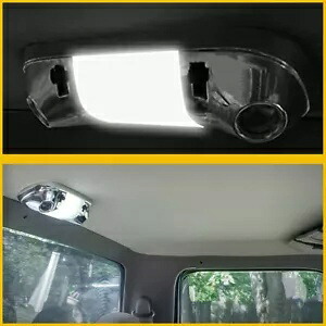 F150 フォード ブロンコ マーキュリー リンカーン オーバーヘッド天井インテリア ドーム ライト カバーに適合 Fits F150 Ford Bronco Mercury Lincoln Overhead Ceiling Interior Dome Light Cover 【並行輸入品】
