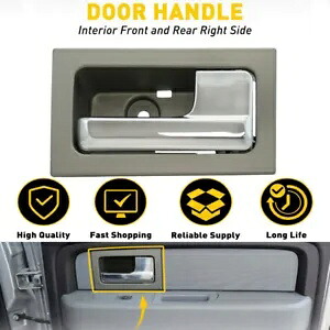 インサイドインテリアドアハンドル RH 右助手席側 90825 OEM フォード F150 ロボ用 Inside Interior Door Handle RH Right Passenger Side 90825 for OEM Ford F150 Lobo 【並行輸入品】