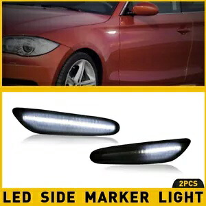 ダイナミック LED サイドインジケーターライトターンシグナル E90 BMW E92 E60 E87 E82 スモーク Dynamic LED Side Indicator light Turn Signal For E90 BMW E92 E60 E87 E82 Smoke 【並行輸入品】