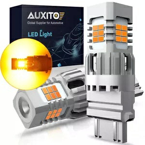 AUXITO 2X 50W 3157 LED アンバーイエロー ターンシグナル パーキング DRL 電源電球 米国 AUXITO 2X 50W 3157 LED Amber Yellow Turn Signal Parking DRL Power Light Bulb US 【並行輸入品】